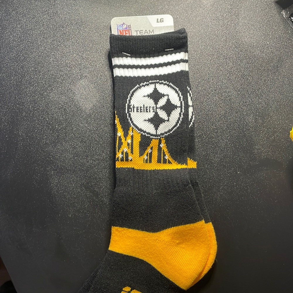 Pittsburg Steelers team socks